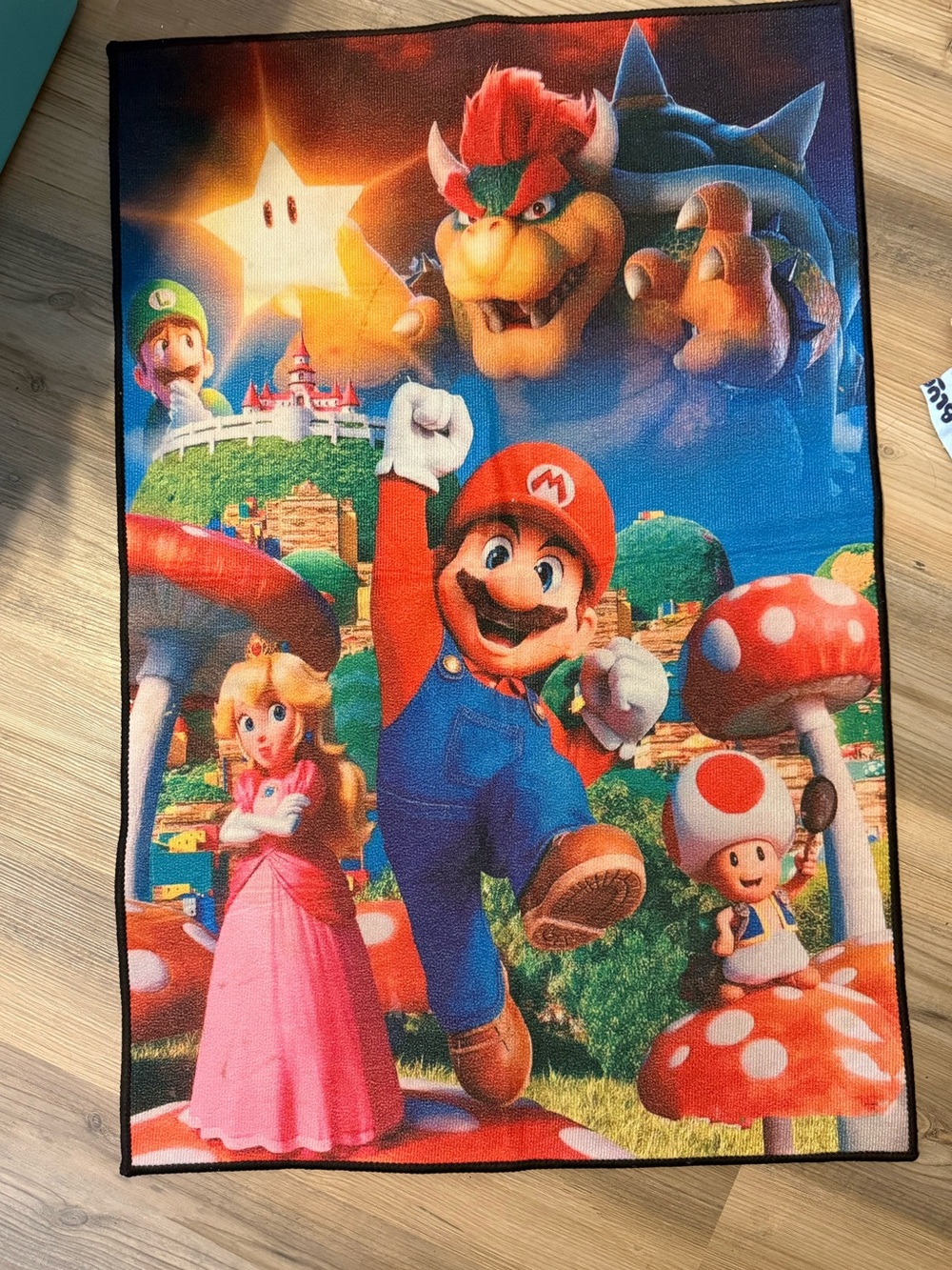 Super Mario carpet